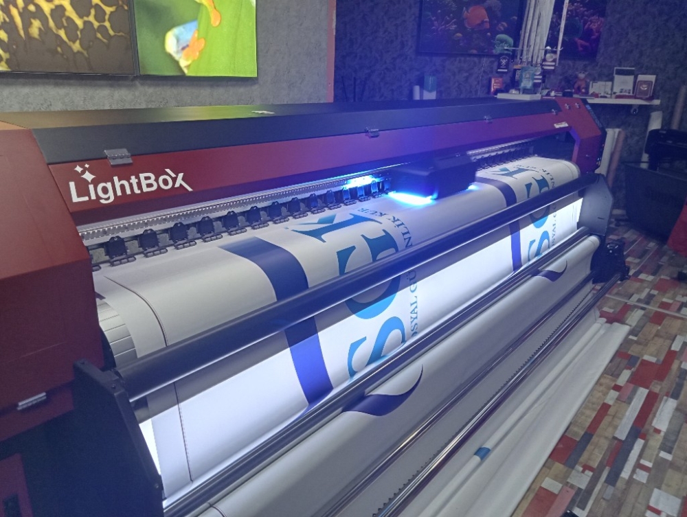 Lightbox kumaşı uv baskısı