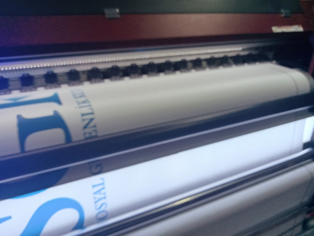 Lightbox kumaşı uv baskısı