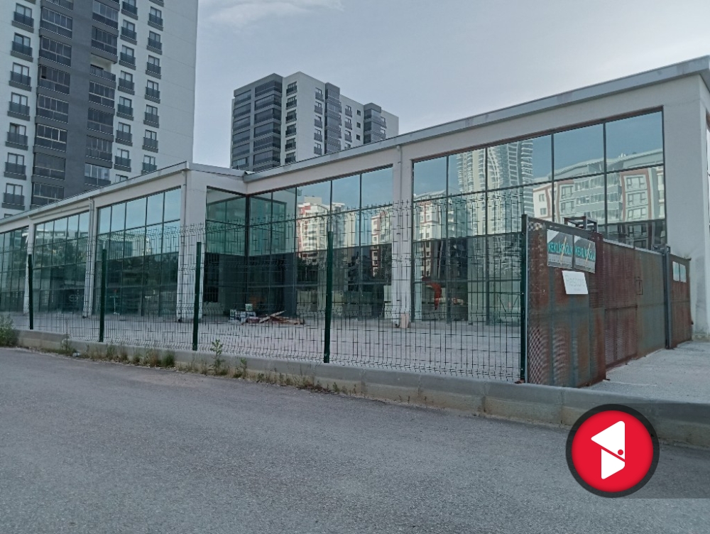 Bizim market ayna cam filmi kısmi görünüm